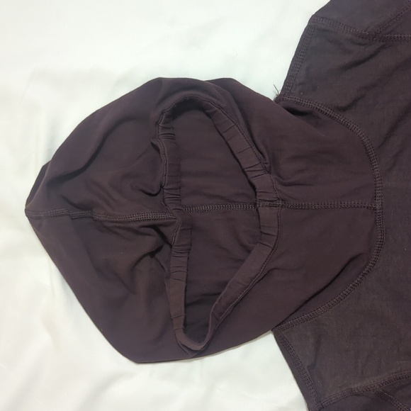 Free People Movement Huddle Printed Hooded Layer, Color Rainbow Brown Size S/P - Picture 5 of 15